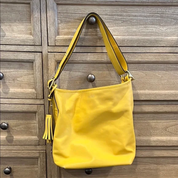 Mustard Yellow Coach Women's Bag & Wallet - Picture 3 of 11